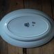 Oval porcelain porcelain blue flower St Amand dp 092282