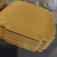 Service de vaisselle vintage revol france – jaune moutarde – années 70