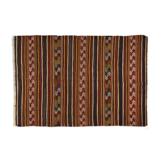Tapis kilim anatolien fait à la main 225 cm x 151 cm