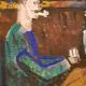 Acrylic on cardboard “The Card Players” by Paul Cézanne.