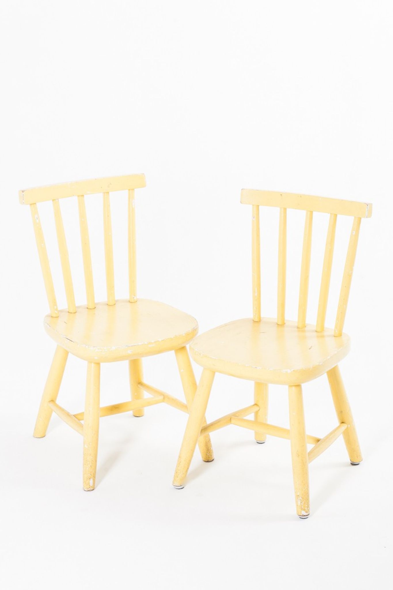 Yellow kids chair