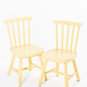 Yellow kids chair