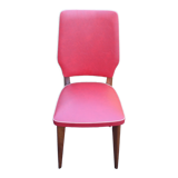 Paire de chaises rouge vintage