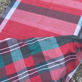 Vintage red tablecloth