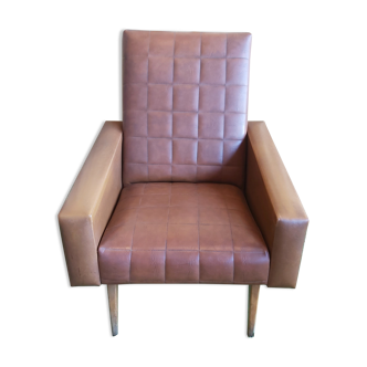 Vintage skai armchair from the 50s/60s