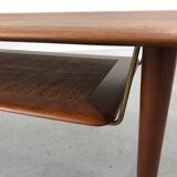 FD 516 coffee table by Peter Hvidt & Orla Mølgaard-Nielsen for France & Son, Denmark, 1960s