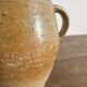 Ancien pot à graisse/vase en grès vernissé vintage – 2 anses