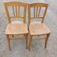 Série de 2 chaises bistrot