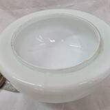 Plafonnier opaline blanche