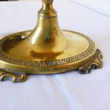 Brass table psyche mirror  17x21xcm