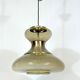 Stilux Milano, large metal and murano glass chandelier from 60s