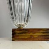 Murano Glass Wall Lamps attributed to Ercole Barovier, Italy, 1940s, Set of 2