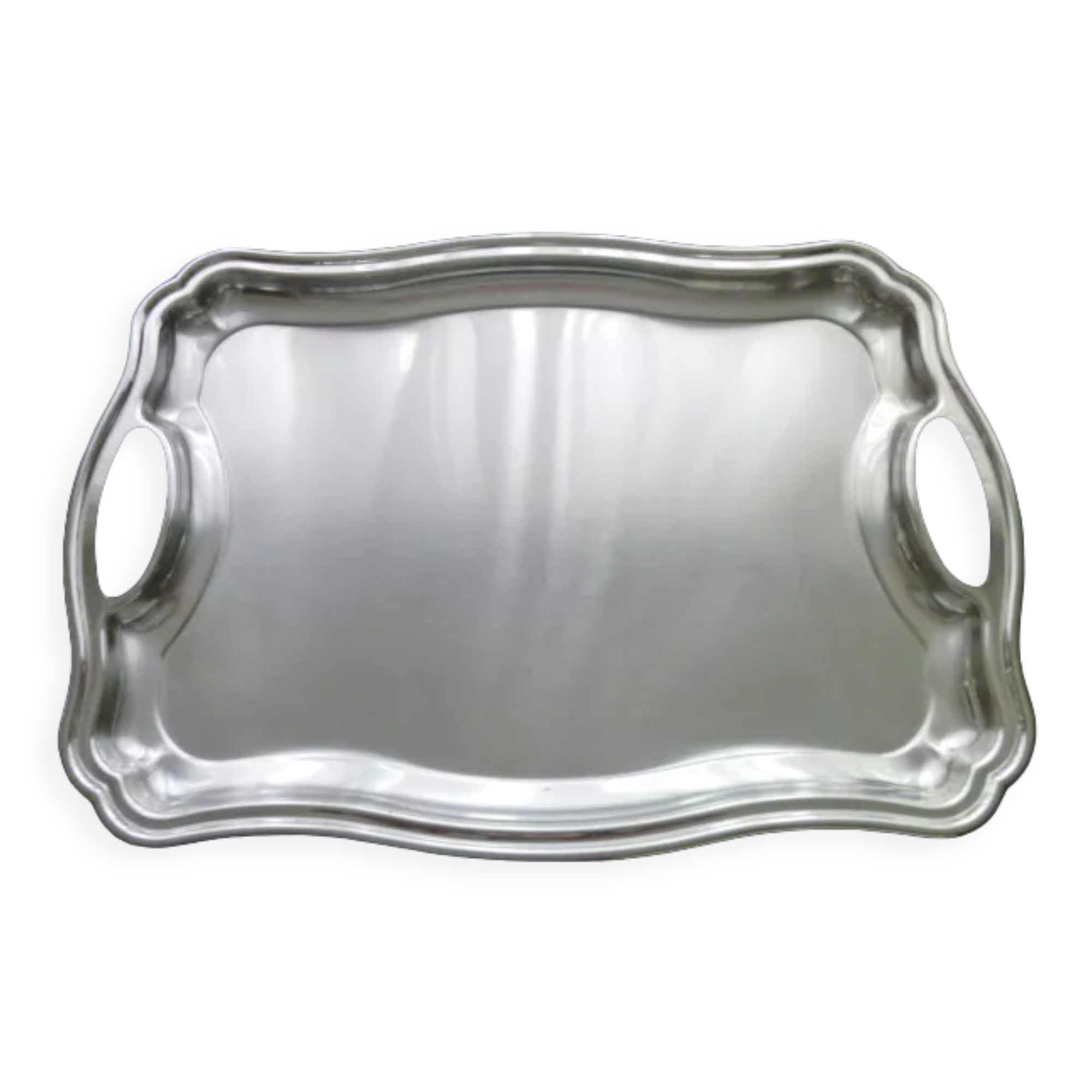 Stainless steel serving tray 30.5 x 43.5 cm