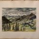 Jean Jacques GRUNENWALD (1911 - 1982)  - Aquarelle - Paysage