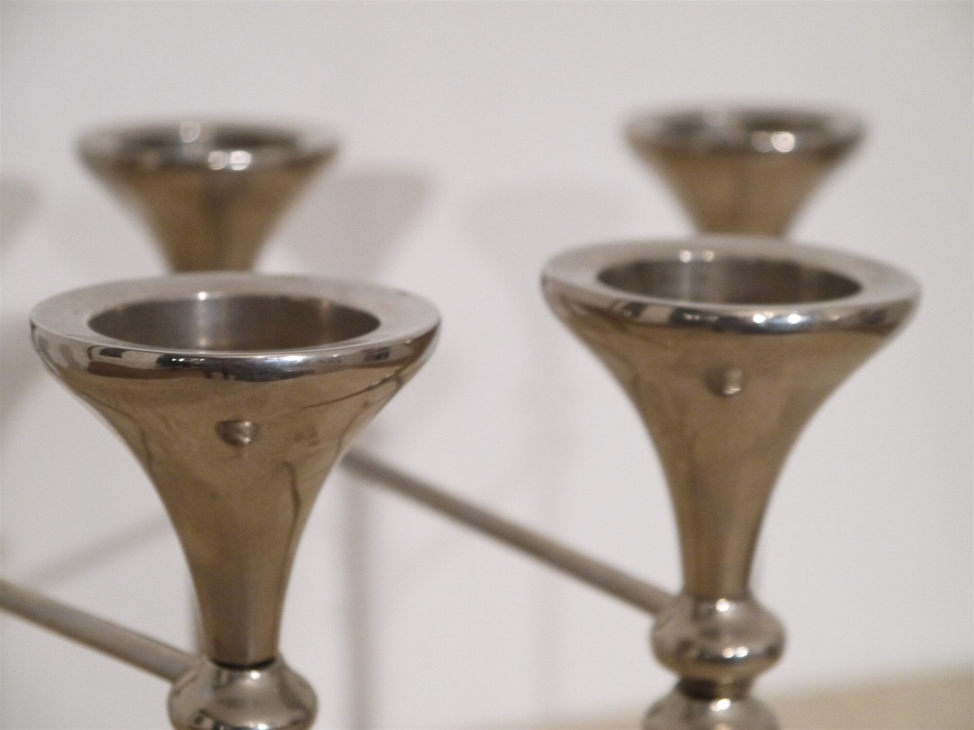 Vintage articulated candle holder 1970