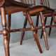 Lot de 3 chaises Baumann modèle Menuet années 50 60