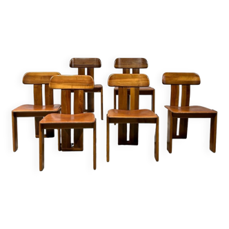 Set de 6 chaises Sapporo de Mario Marenco pour Mobilgirgi