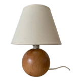 Wooden table lamp