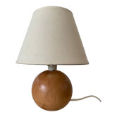 Lampe à poser en bois