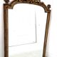 Louis XVI style mirror in wood and gilded stucco, 19th century