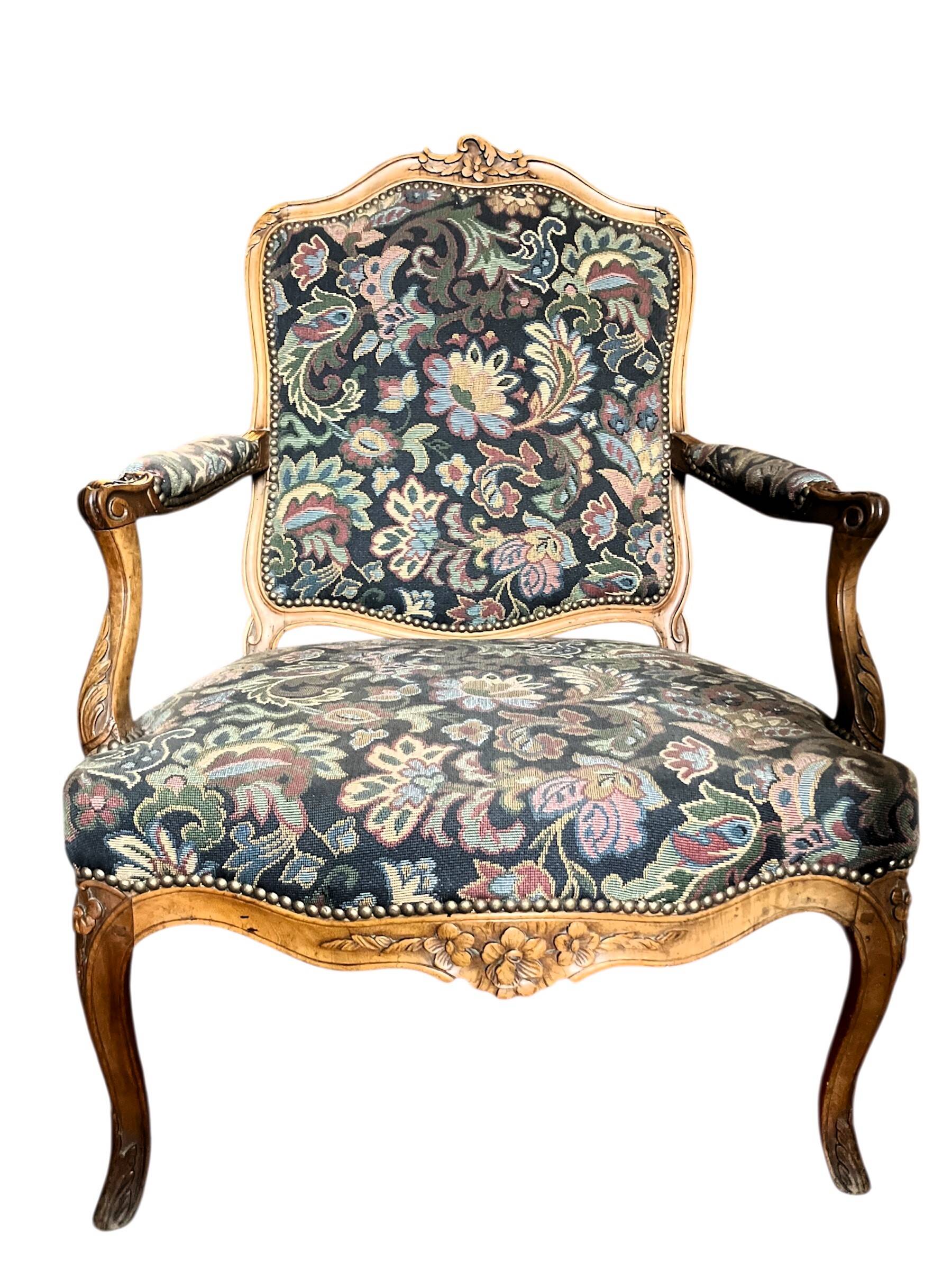 Queen's armchair from the Louis XV period