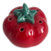 Salière ou poivrier tomate en barbotine vintage