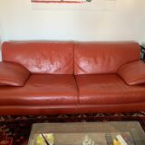 Roche Bobois leather sofa