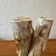 Majolica tripod vase early 20th
