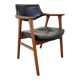 Erik Kierkegaard Teak & Leather Armchair By Hong Møbelfabrik, 1960s