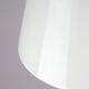 Vintage opaline glass pendant lamp, 1970s