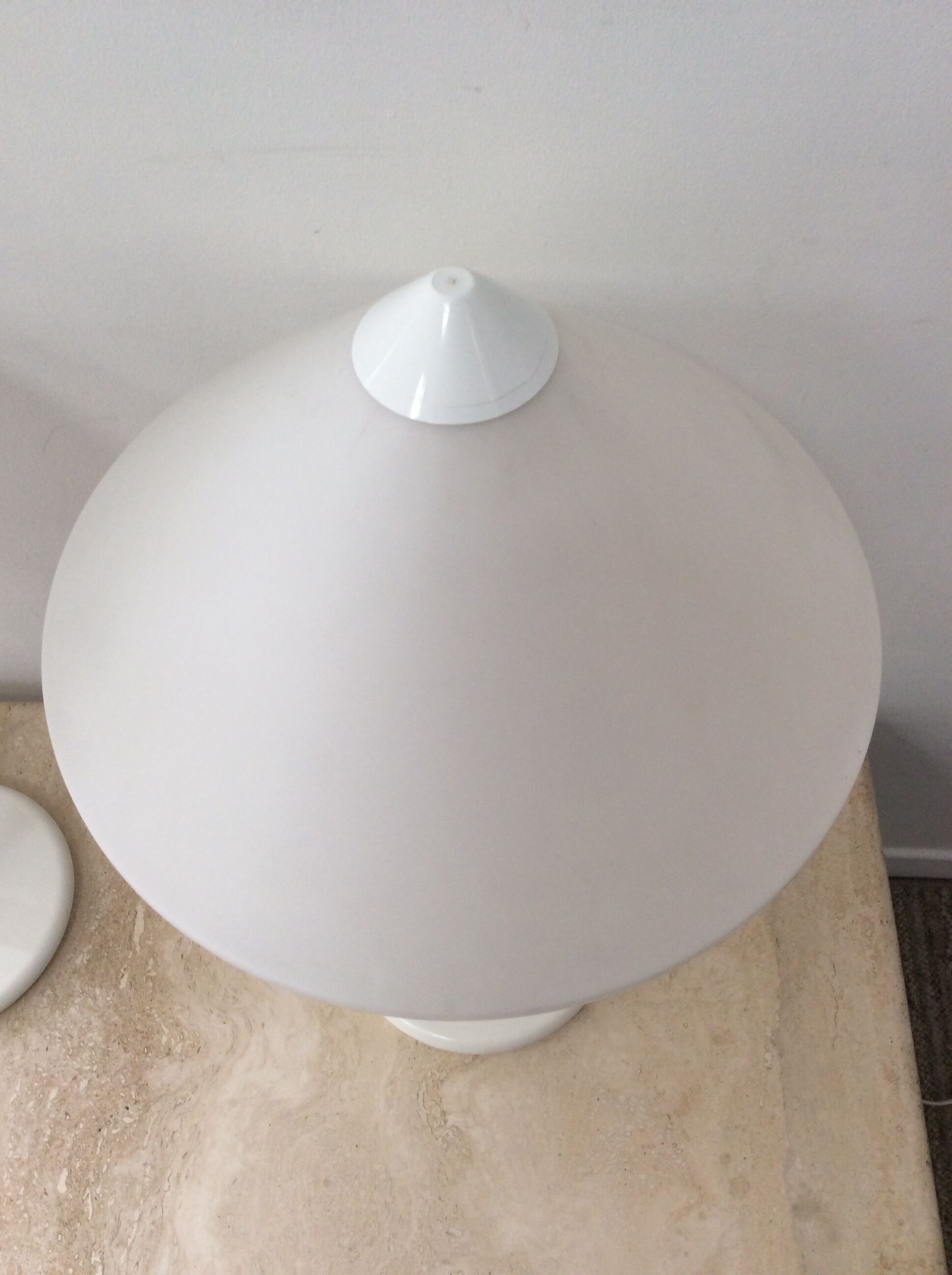 Pair of Aluminor lamps from the 70s