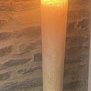 Atmosphere lamp, Italian design exhibition model, fiberglass circa 1970 - 121 cm