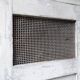 Patinated industrial wardrobe