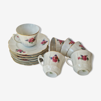 Set of 6 coffee cups