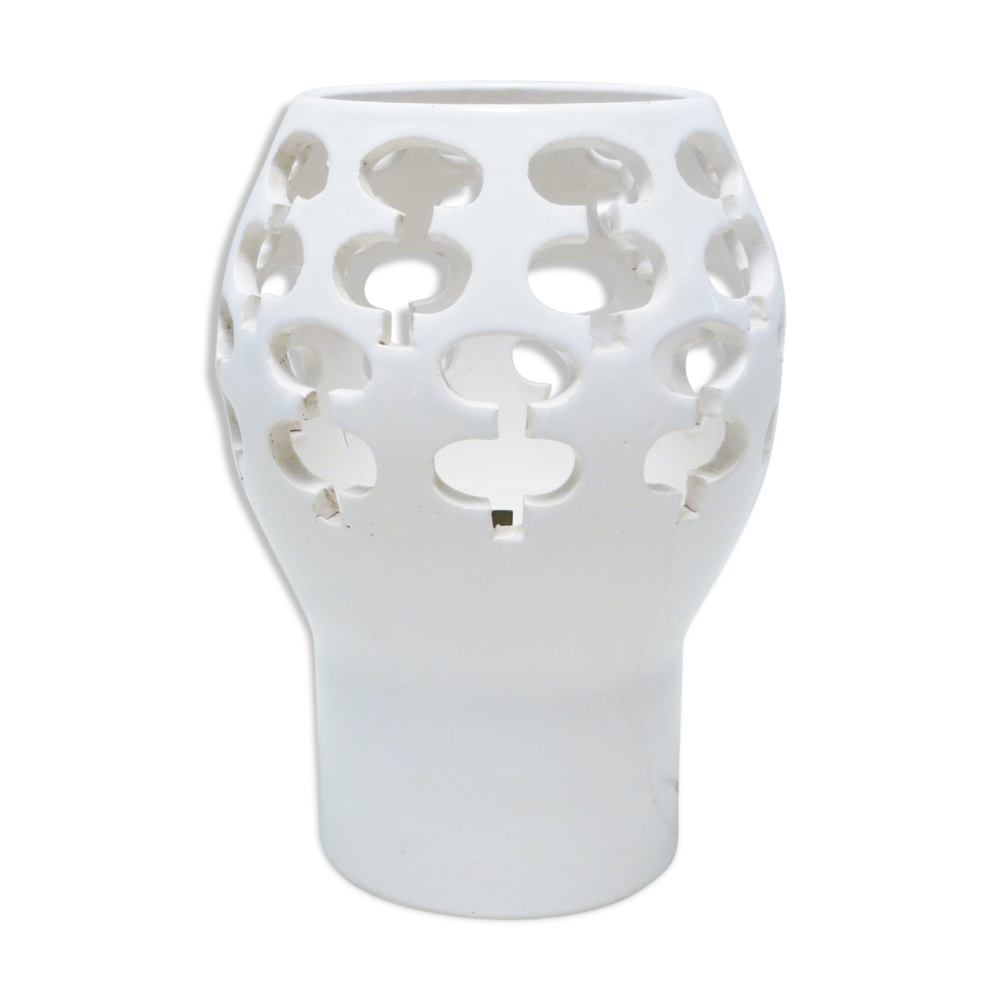 Ceramic lamp openable years 70