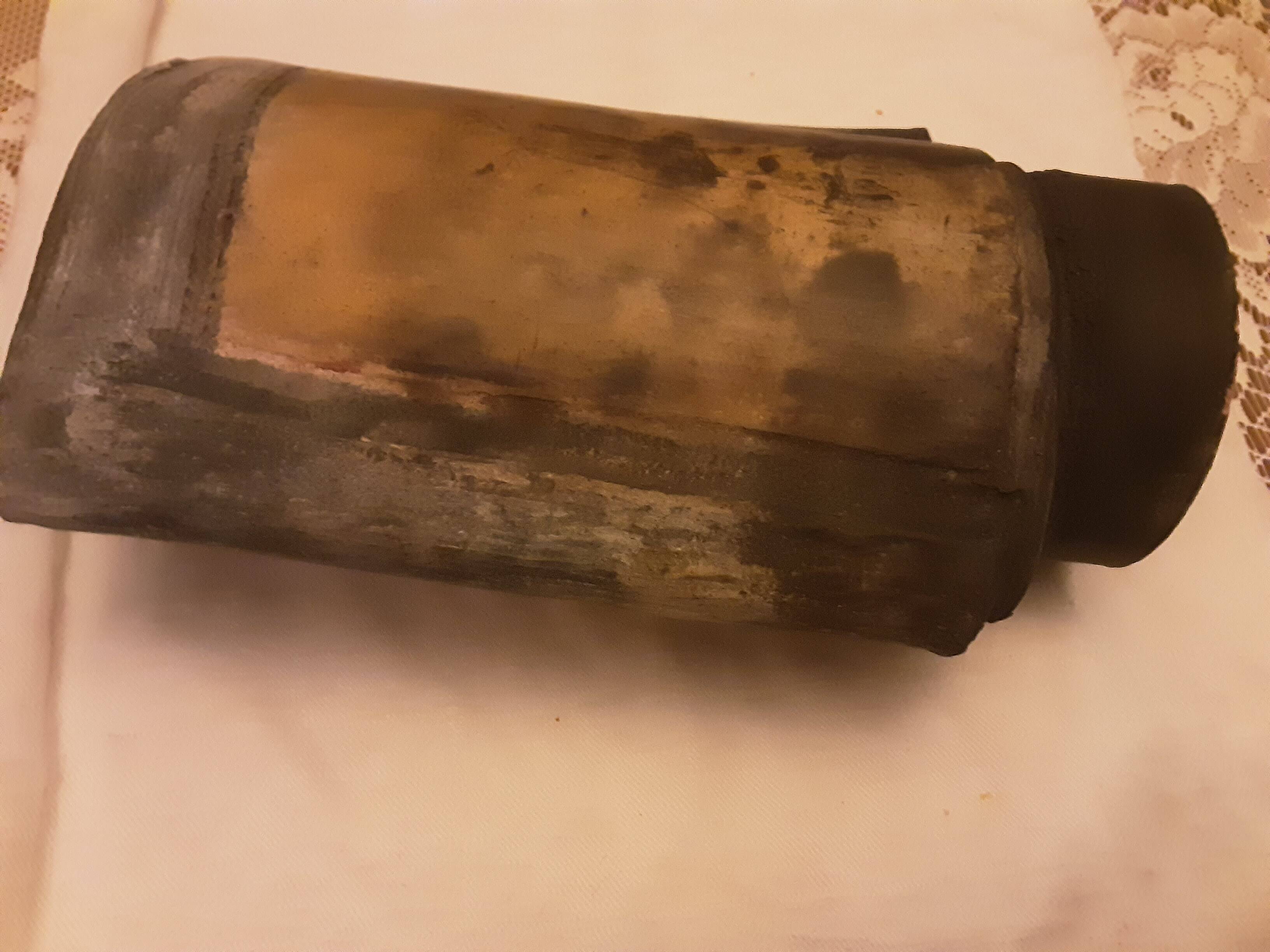 Stoneware vase, Dieulefit pottery