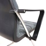 Set of 2 Drabert Z conference/dining room chairs by Prof. Hans Ullrich Bitsch