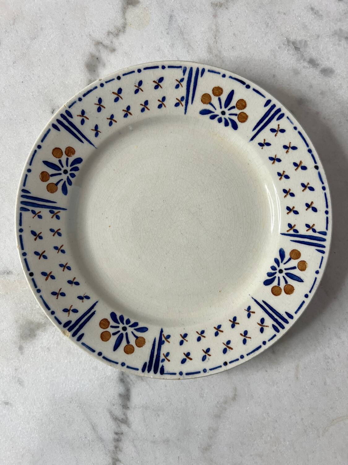 Lot de 4 assiettes GIEN