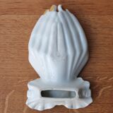 Empty hand pocket in white porcelain, 70s