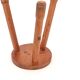 Wooden tripod stool, 1950s mountain furniture