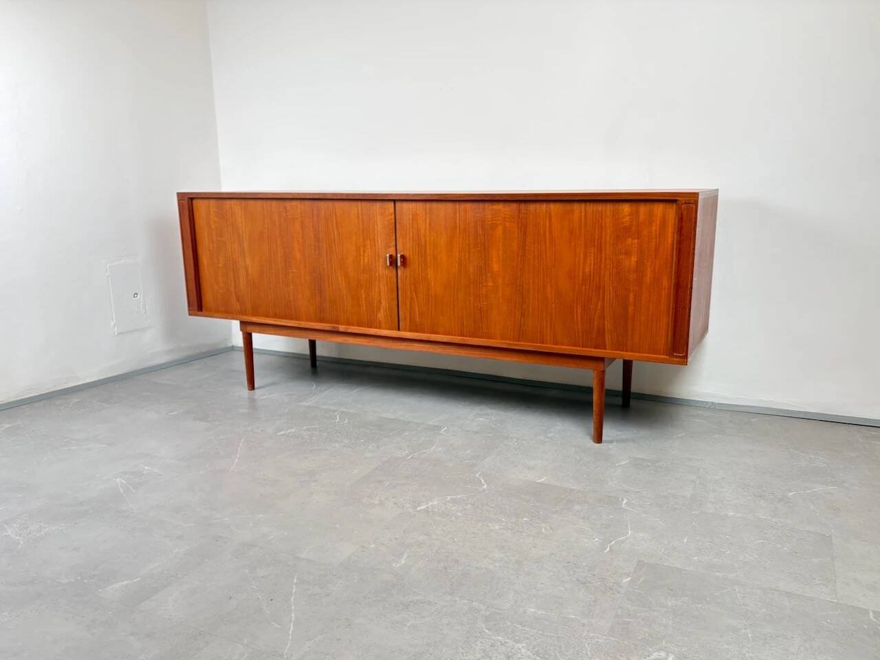 Tambour Doors Sideboard by Jens Quistgaard for Peter Løvig