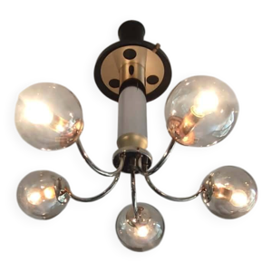 suspension vintage 1980 - verre
