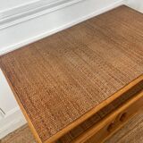 Bamboo and rattan sideboard, 1980s