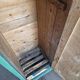 Vestiaire en bois vintage
