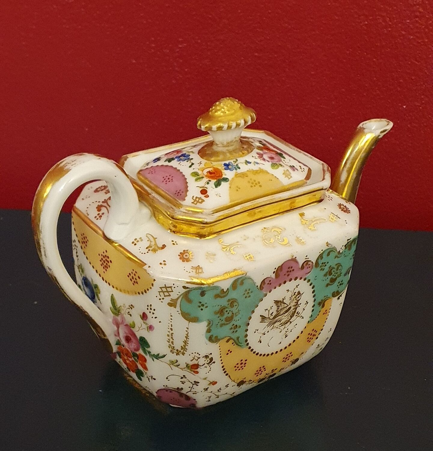 Paris porcelain teapot