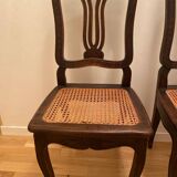 Chaises cannage
