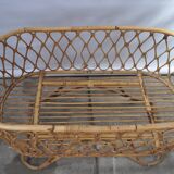 Rattan cradle