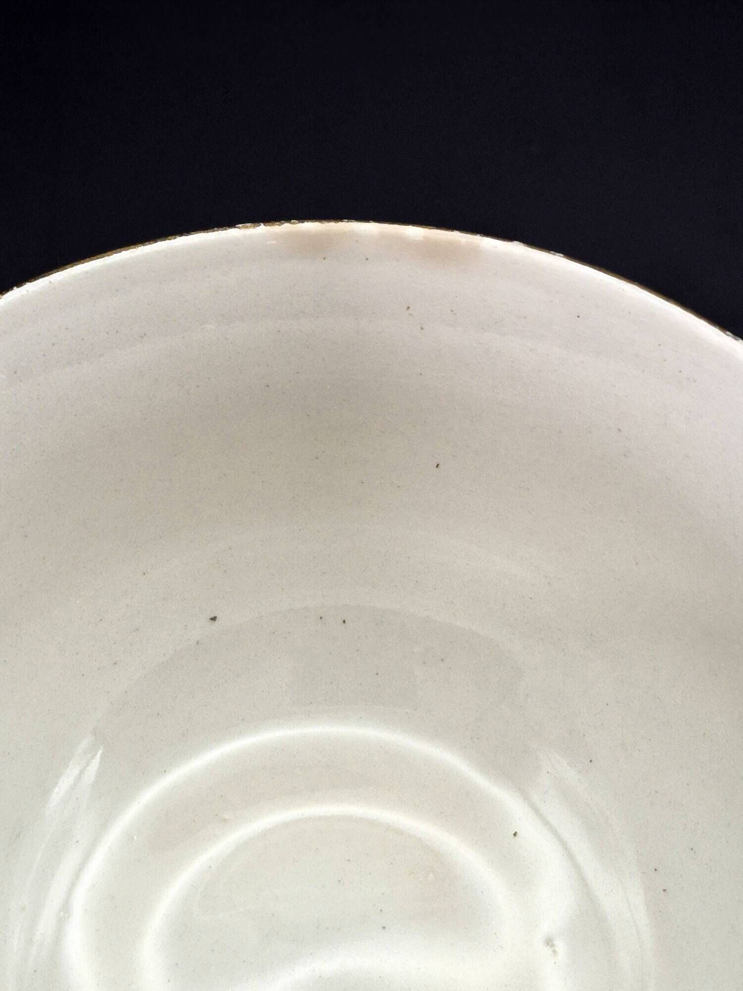 Vintage 4 cup and saucer set Seville Moulin des Loups Orchies