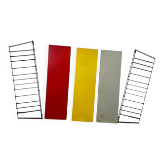 Colorful vintage tomado wall shelf