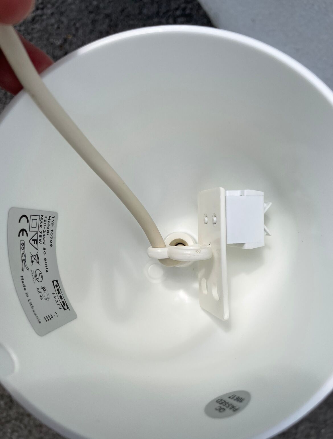 Vintage pendant lamp